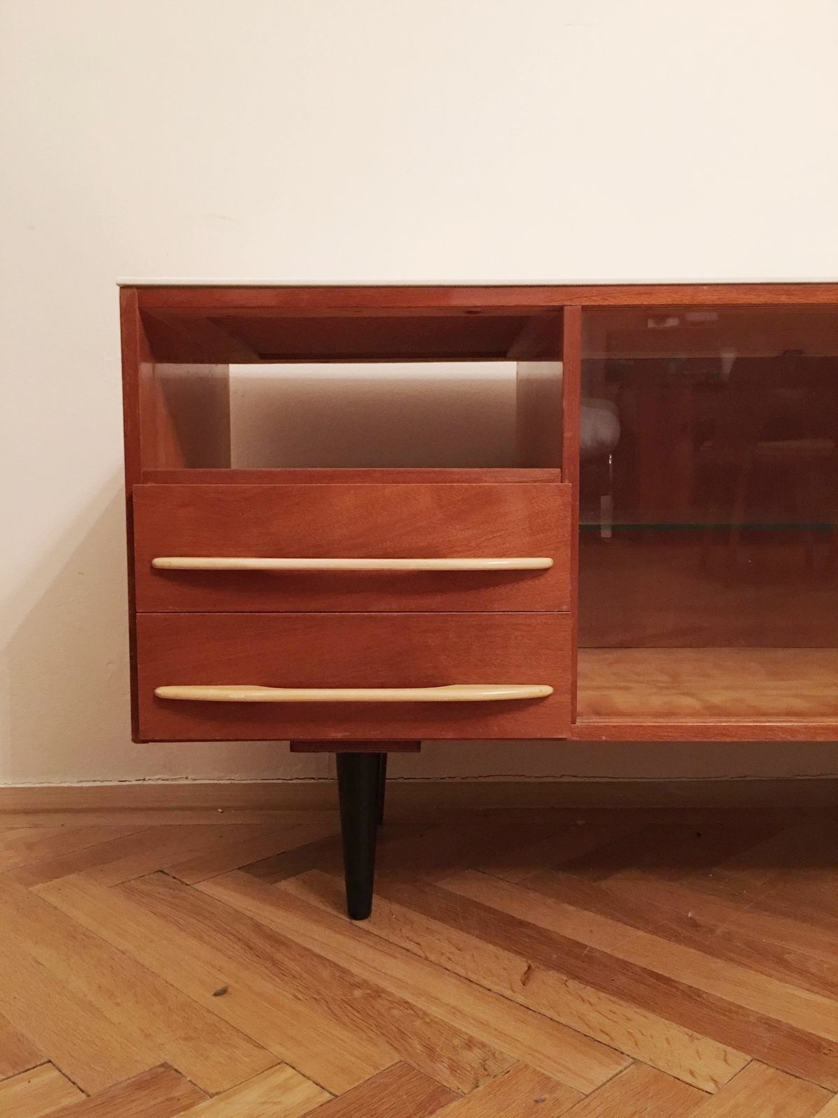 Sideboard By Mojmir Pozar For Up Zavody, 1960s photo vintage