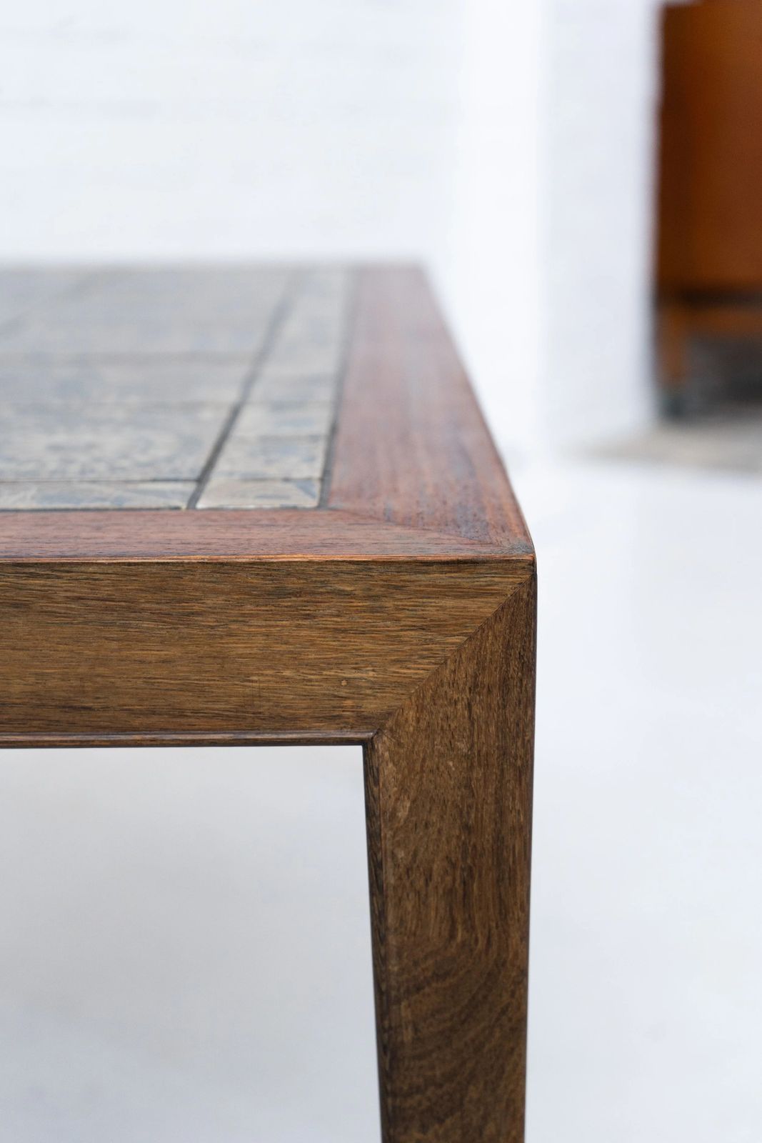 Severin Hansen Rosewood Coffee Table With Tiles By Nils Thorsson photo vinterior