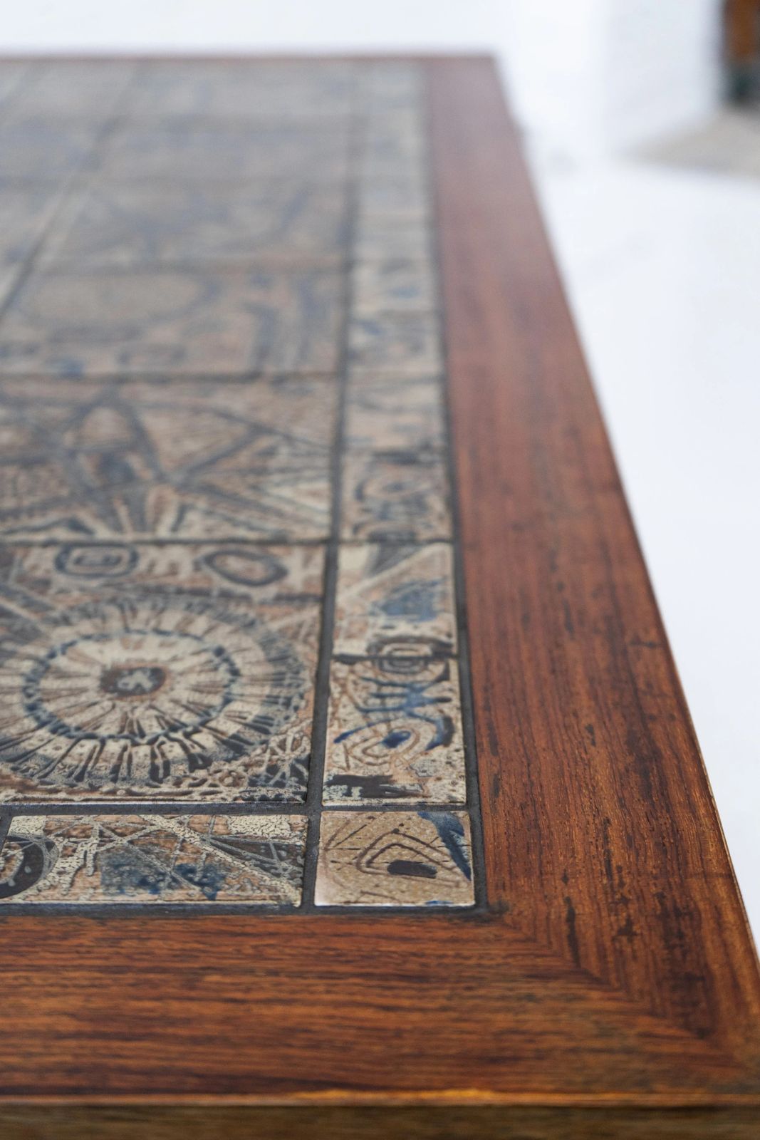Severin Hansen Rosewood Coffee Table With Tiles By Nils Thorsson photo buy