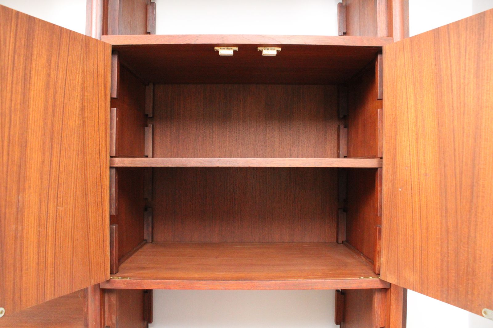photo furniture A Vintage Mid Century Teak Gianfranco Frattini Style Bookcase Room Divider  Teak