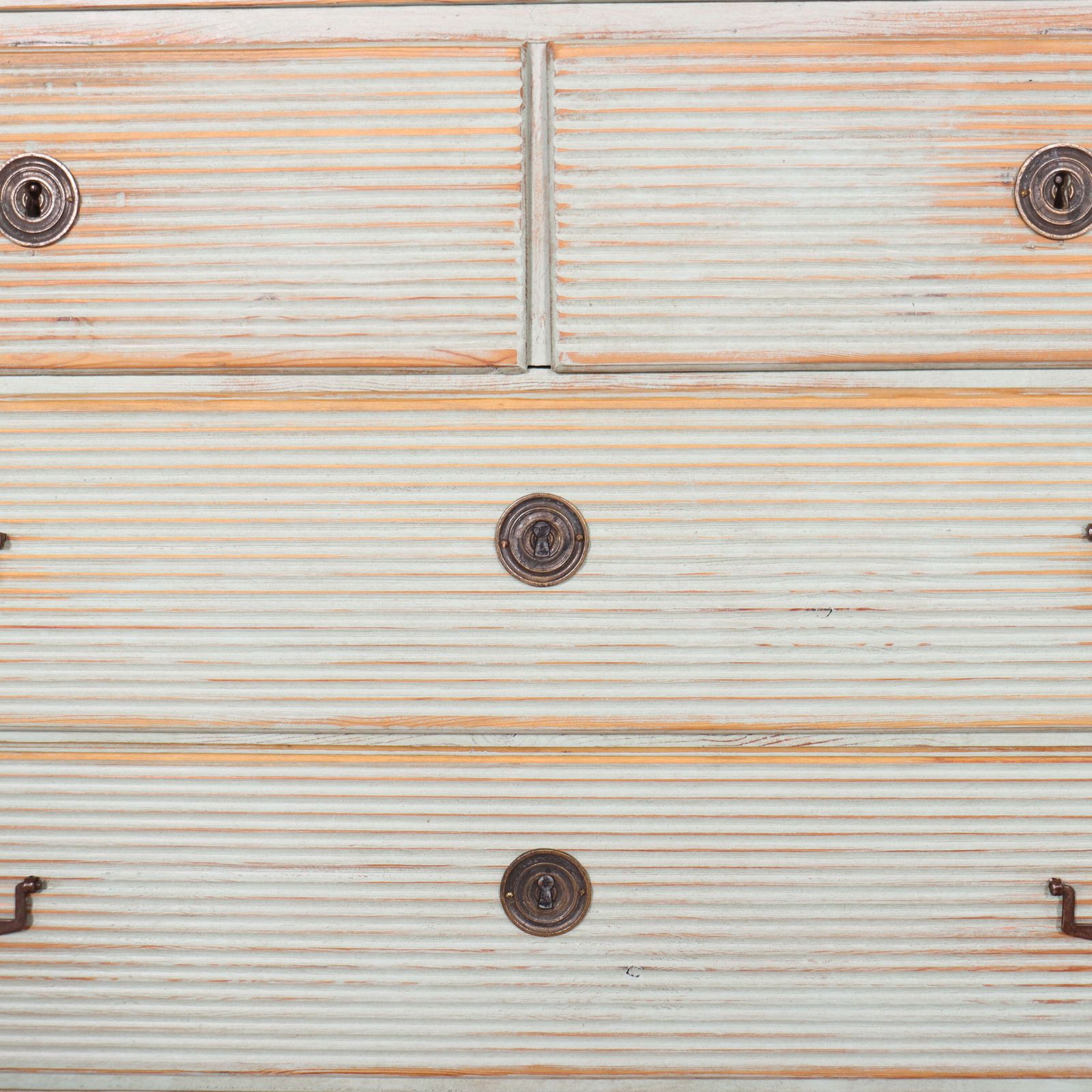Swedish Fluted Drawer Fronts Commode photo vinterior