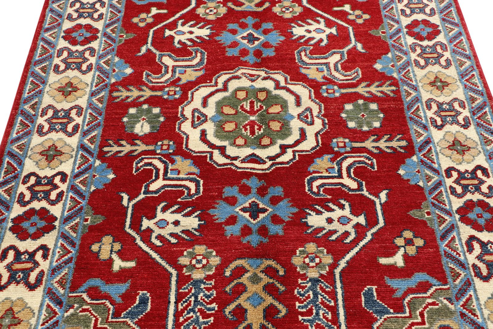 3x5 Unique Afghan Tribal Hand Knotted Wool Oriental Area Rug photo for sale