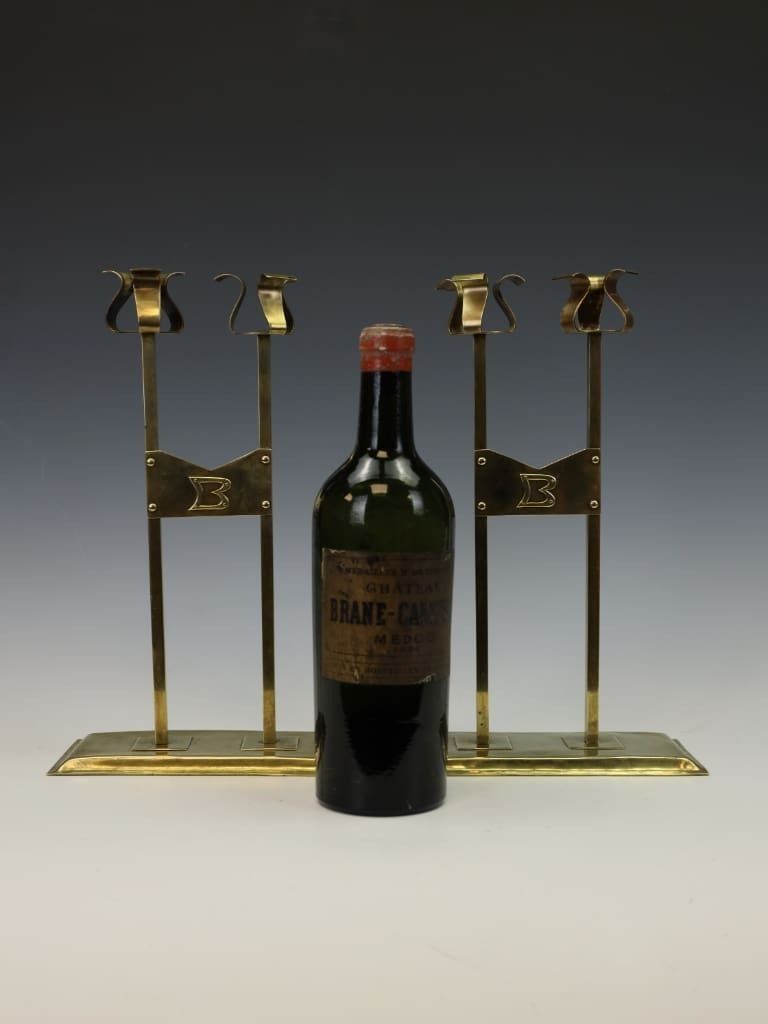 A Rare Pair Of Brass Candlesticks, Attributed To The Margaret Gilmour School photo Home Decor