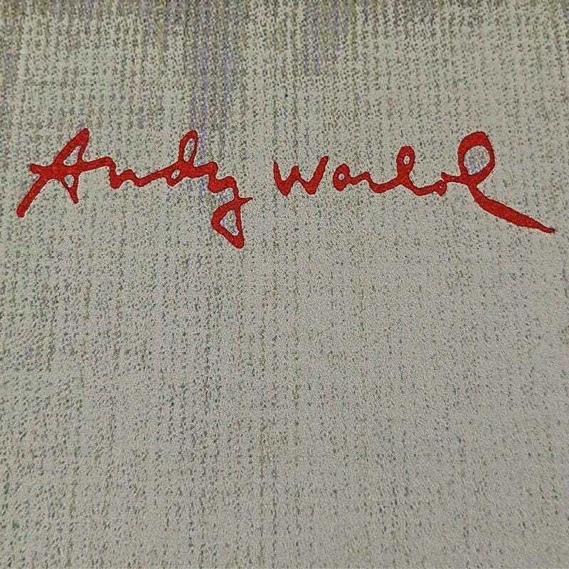 1980s Andy Warhol "Batman" Limited Edition Lithograph By Cmoa Numbered In Pencil. photo for sale