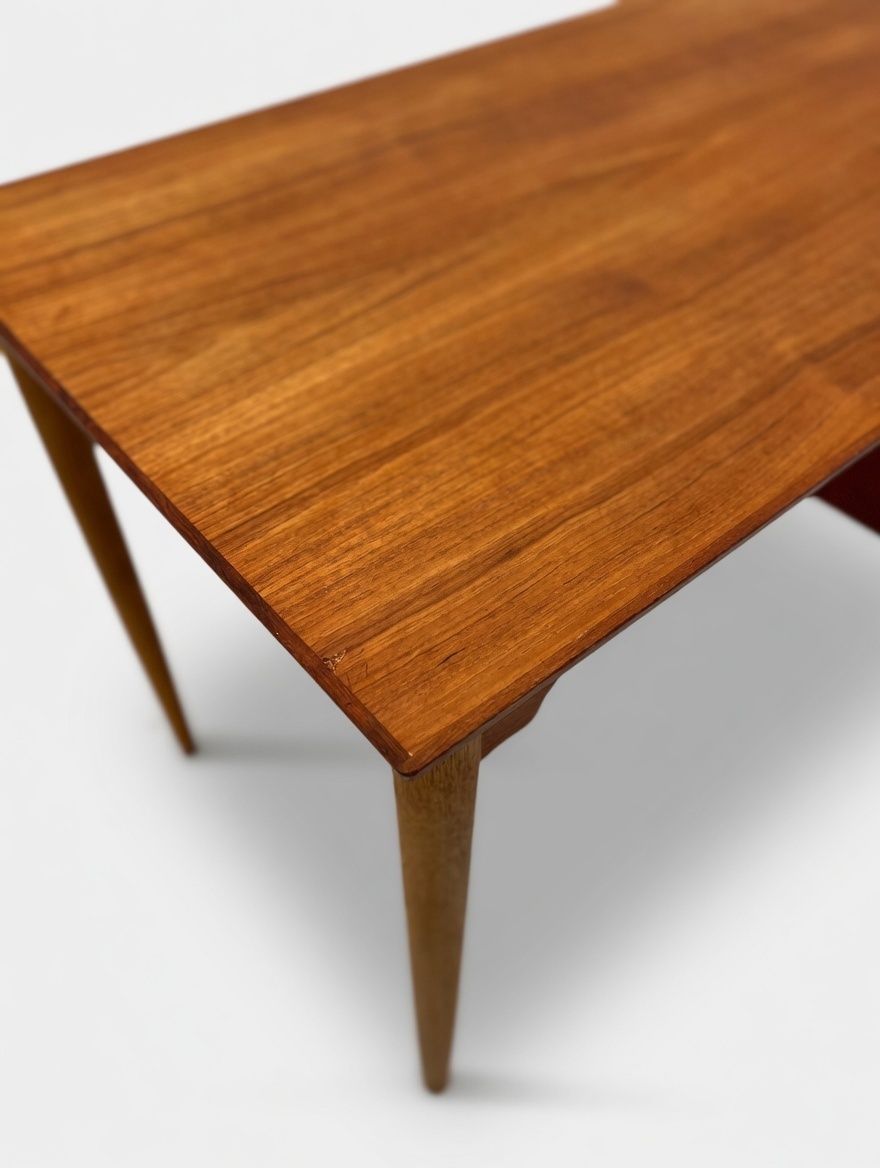 photo furniture Custom Listing   Danish Petite Teak & Beech Desk