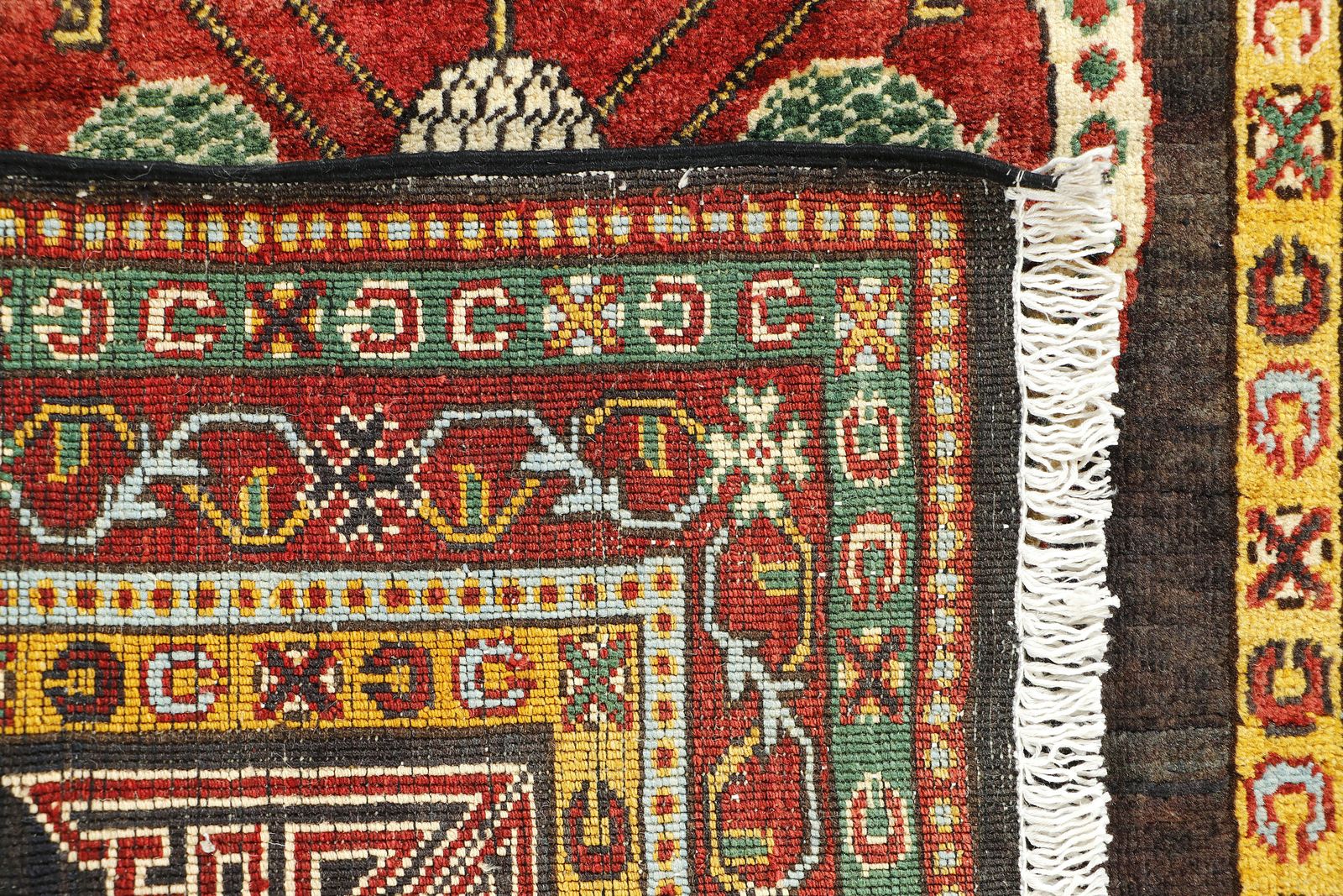 3x4 Charcoal Serapi Tribal Hand Knotted Boho Rug photo vinterior