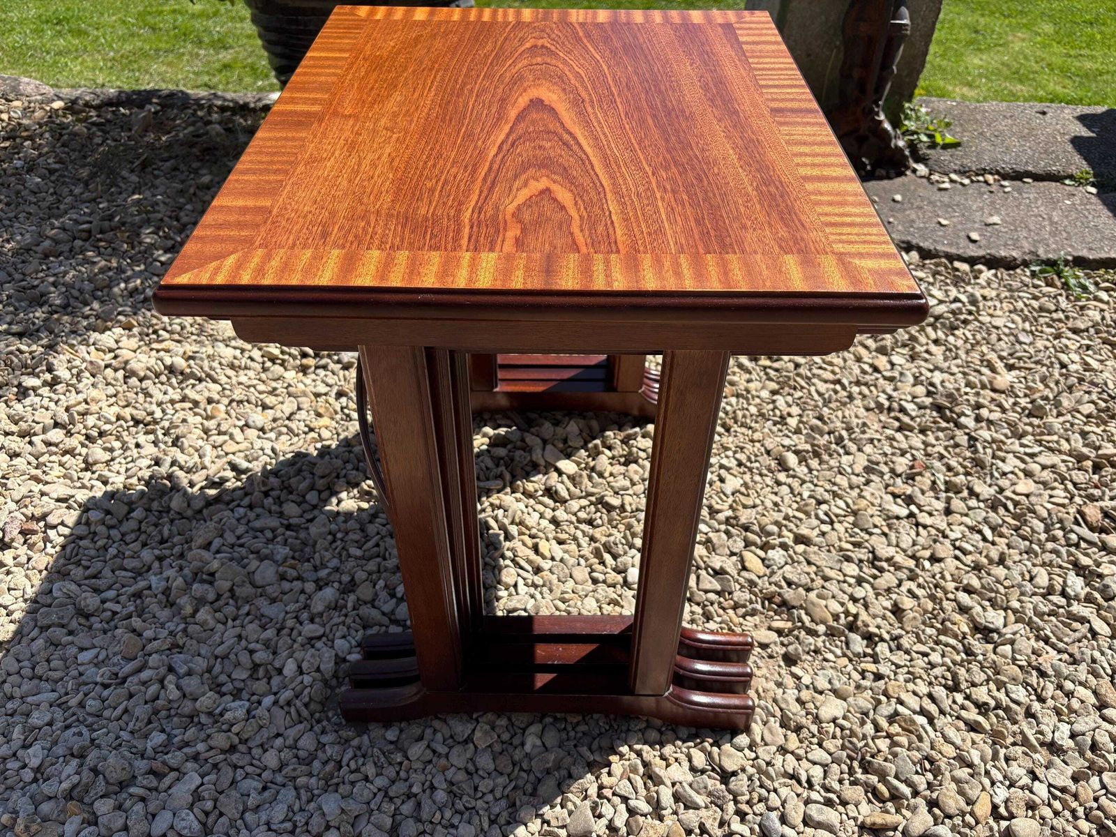 Midcentury G Plan Fresco Nest Of Tables With Curved Stretchers 3 Tables Uk photo vintage