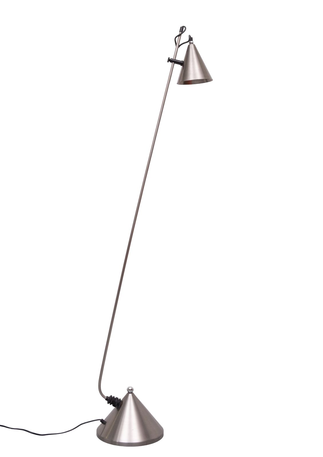 Pola Amstelveen Post Modern Vloerlamp, Aluminium, Memphis Stijl, Jaren 1980