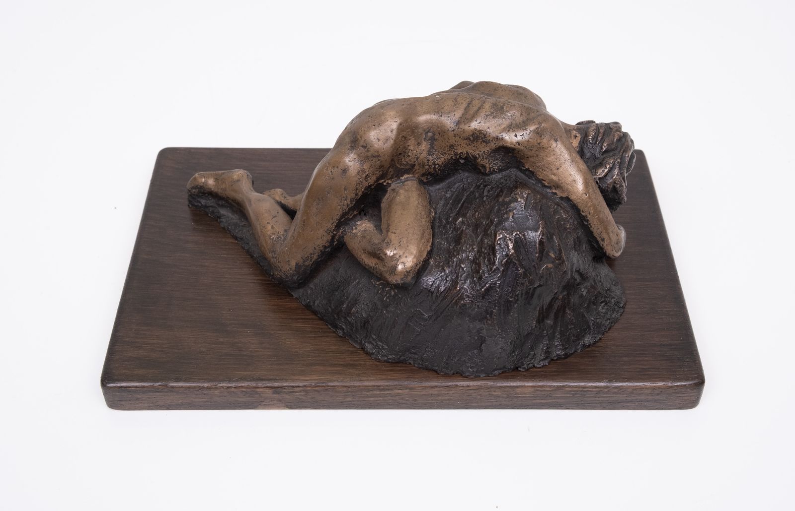 Naar Auguste Rodin 'The Danaide', Gepatineerd Brons, Later Gegoten photo Woonaccessoires