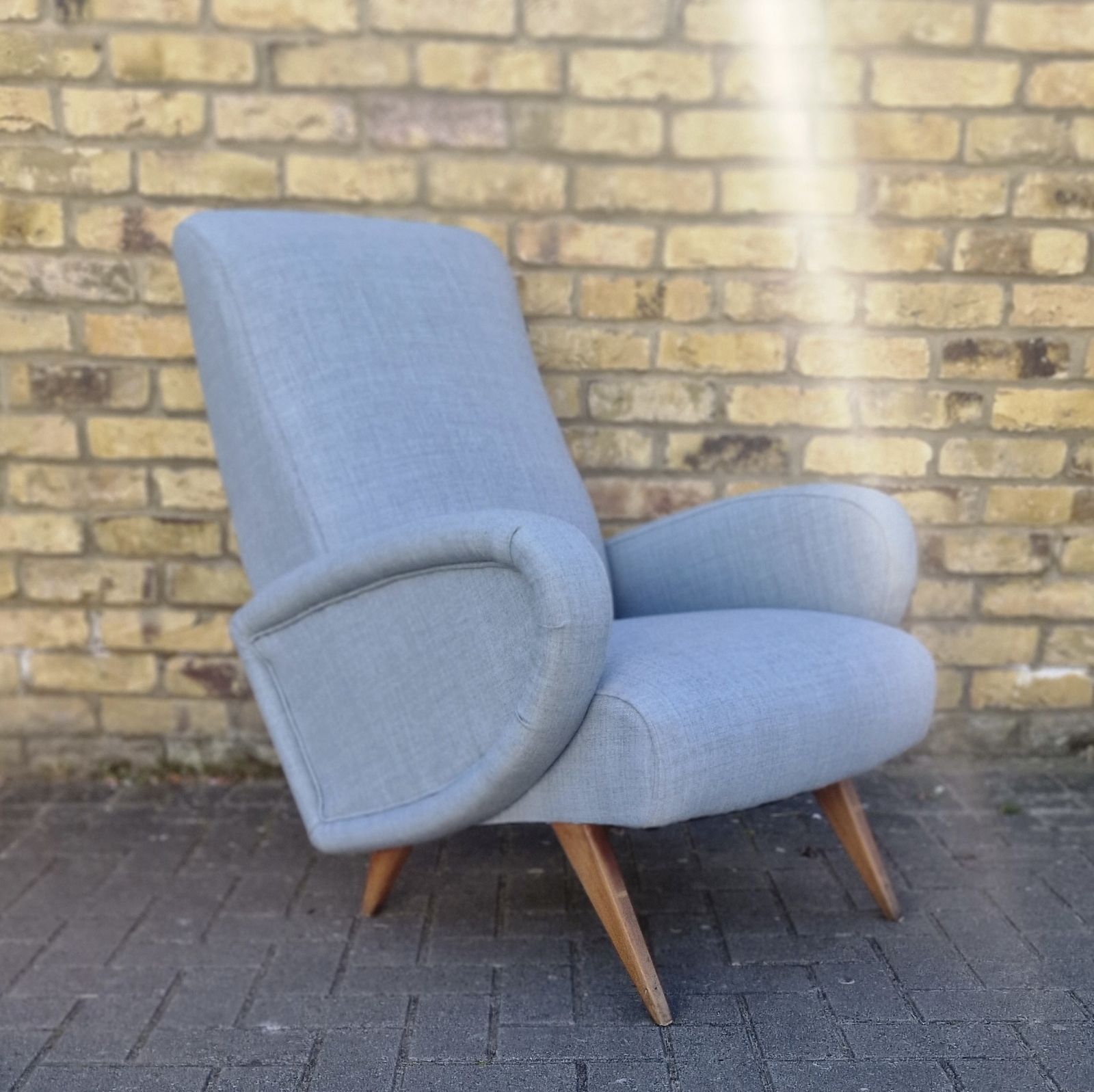 Sculptural Italian Lounge Chair, 1950's, photo Furniture