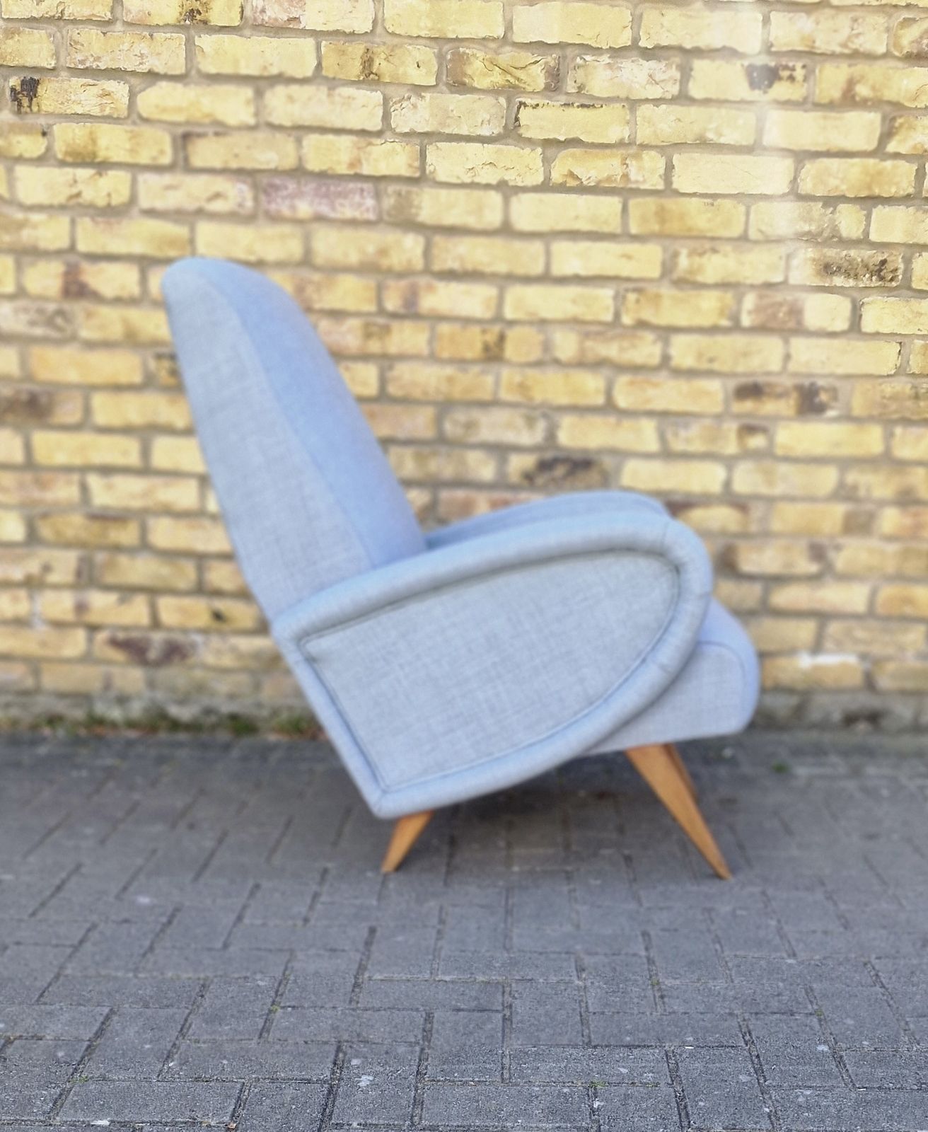 Sculptural Italian Lounge Chair, 1950's, photo 1250.0