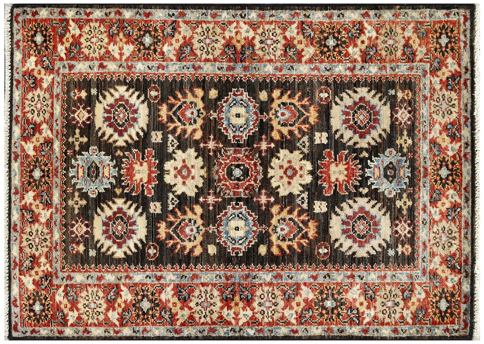 Charcoal Oushak Turkish Anatolian Handmade Rug – Elegant Home Accent photo buy