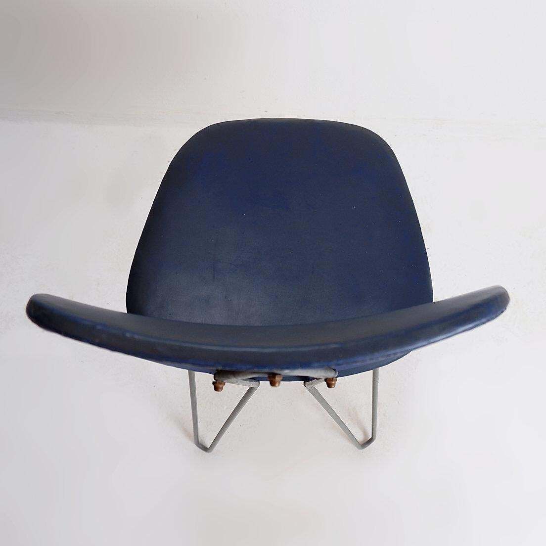 549.0 Dutch Minimalist Pastoe Sm01 Chair By Cees Braakman, 1954 photo