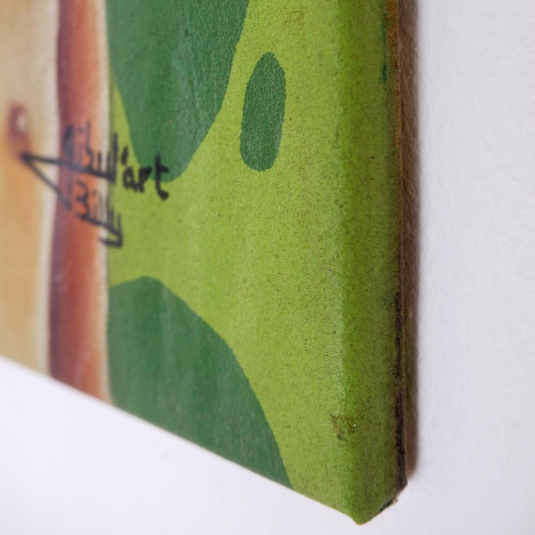 photo vinterior Billy Gubul'art  African Art   Acrylic On Fabric