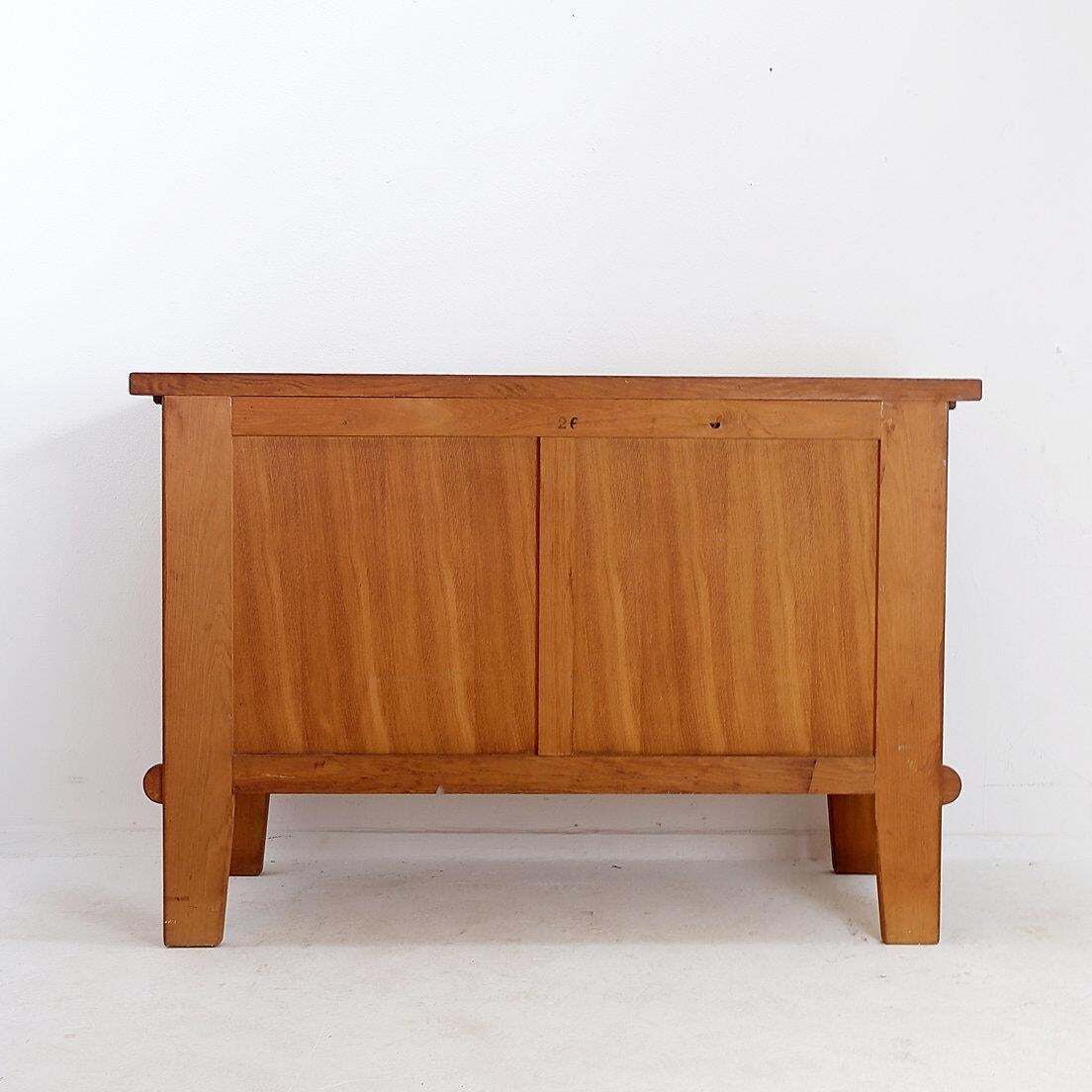 photo for sale Three Drawer Chest Of Drawers In The Style Of Guillerme And Chambron   1960s