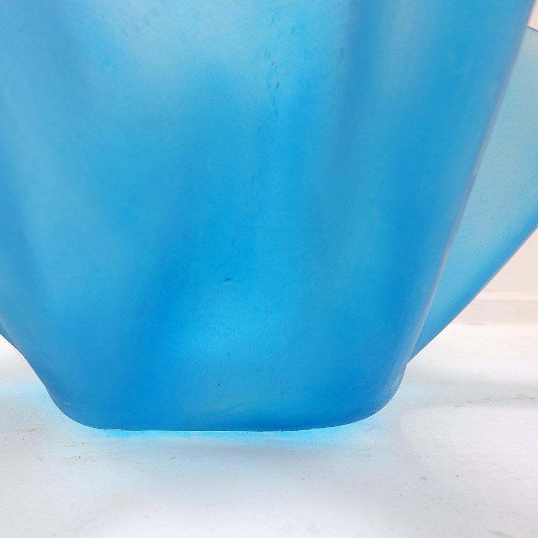 photo vinterior Vintage Glass Handkerchief Planter In Willy Guhl Style, 72cm Diameter