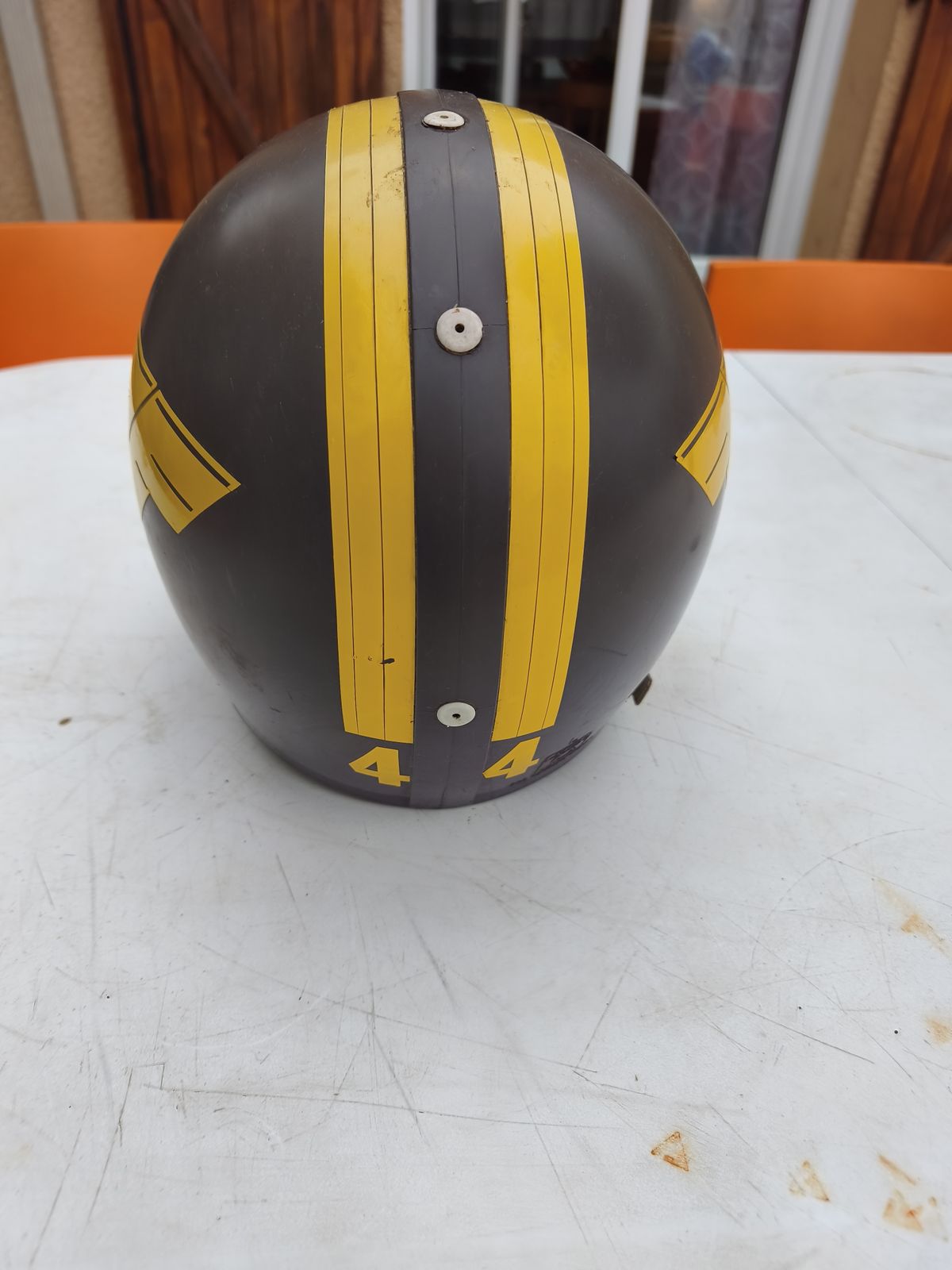 Vintage Pittsburgh American Football Helmet photo for sale