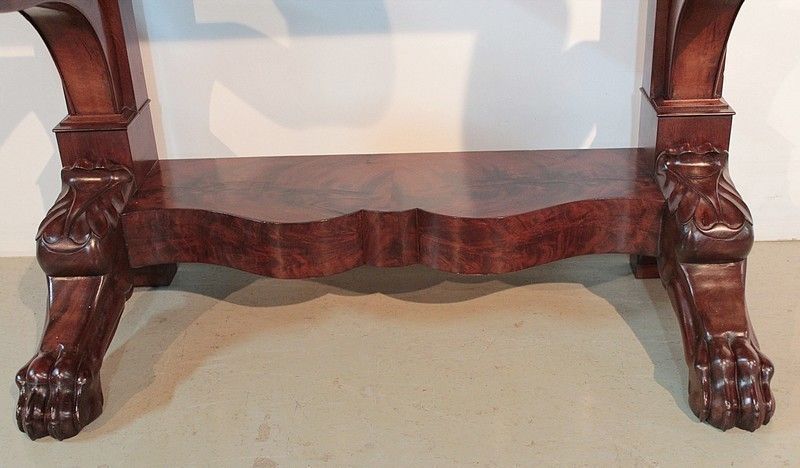 Restoration Console Dressing Table Mahogany 19th photo vinterior