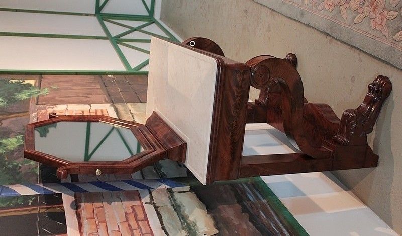 Restoration Console Dressing Table Mahogany 19th photo buy