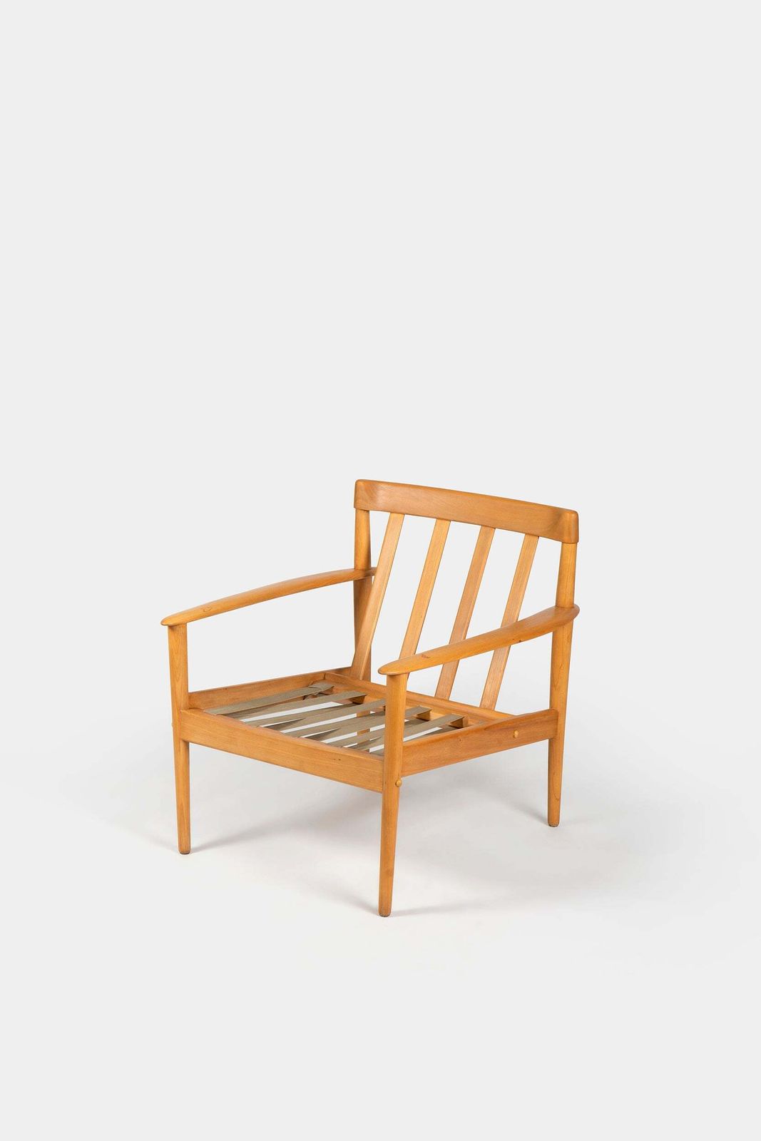 Pair Of Grete Jalk, Pj 56 Lounge Armchairs, Poul Jeppesen, 1960s photo buy