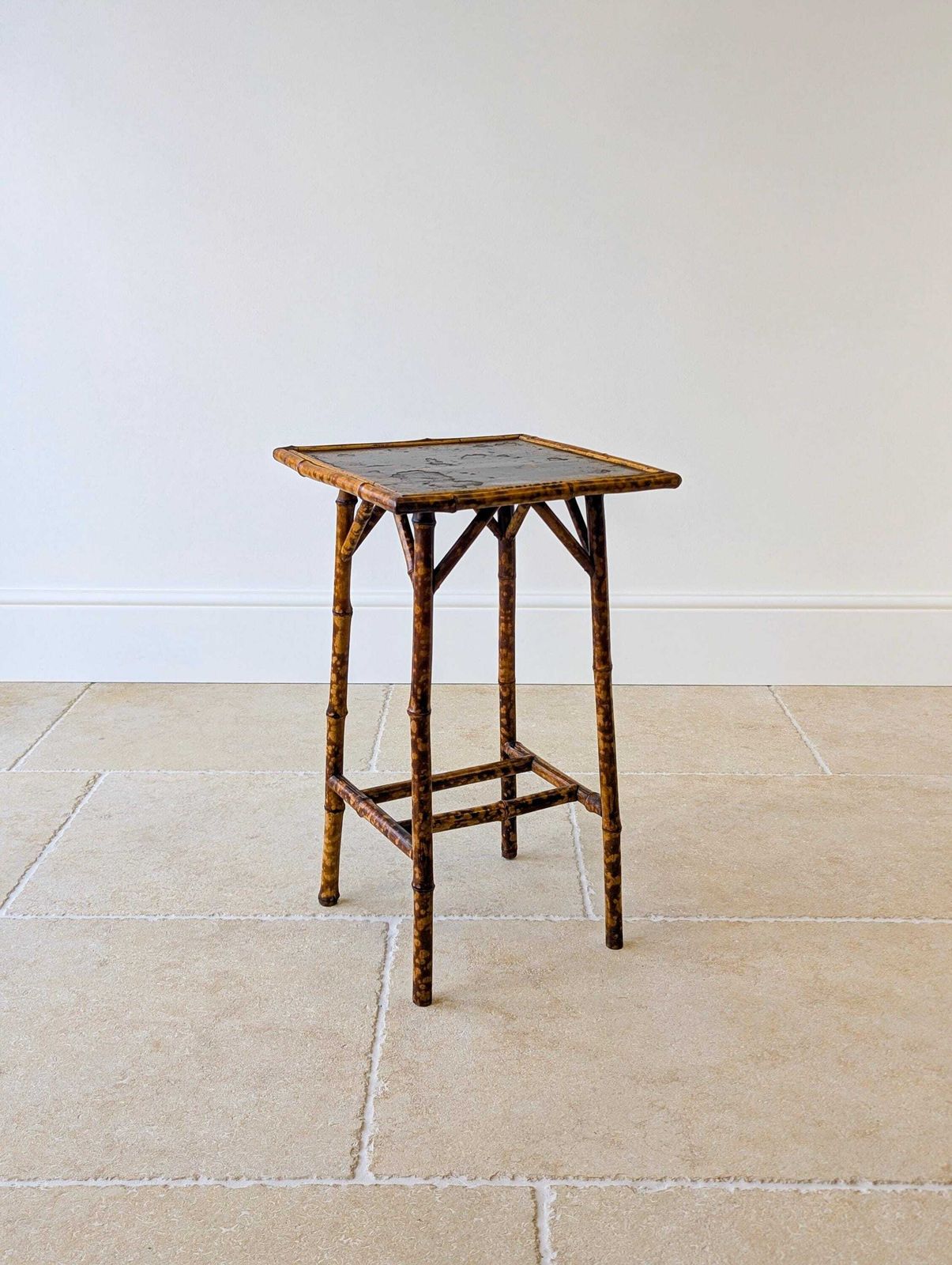 photo for sale Antique Victorian Bamboo Occasional Table C.1890