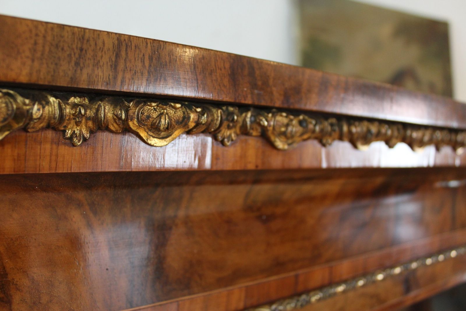 photo furniture Cabinets An Outstanding Large Pair Of Victorian Walnut Cabinets C1840