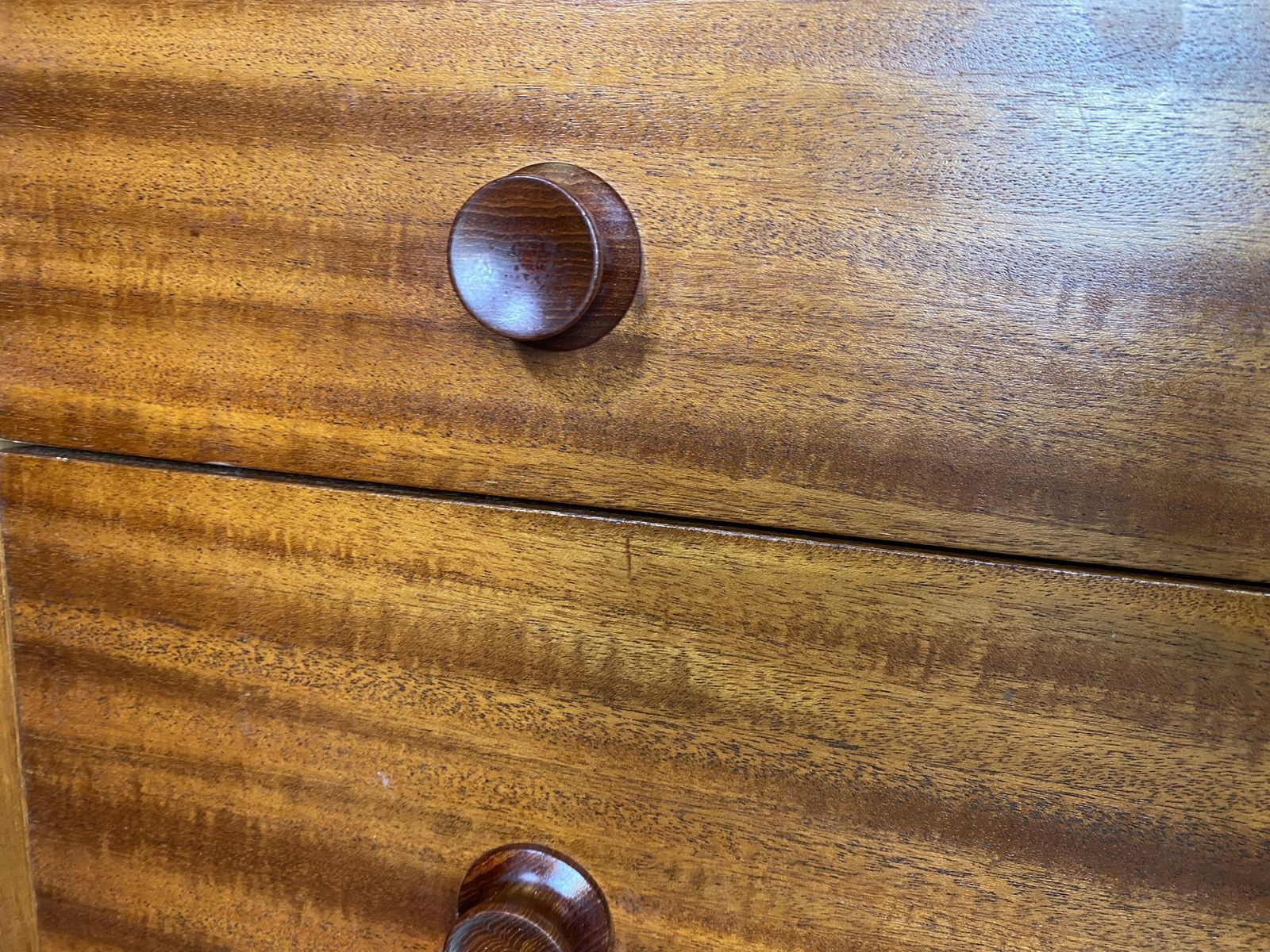 Mid Century Teak Bedroom Set With Chest Of Drawers Etc 1960s photo buy