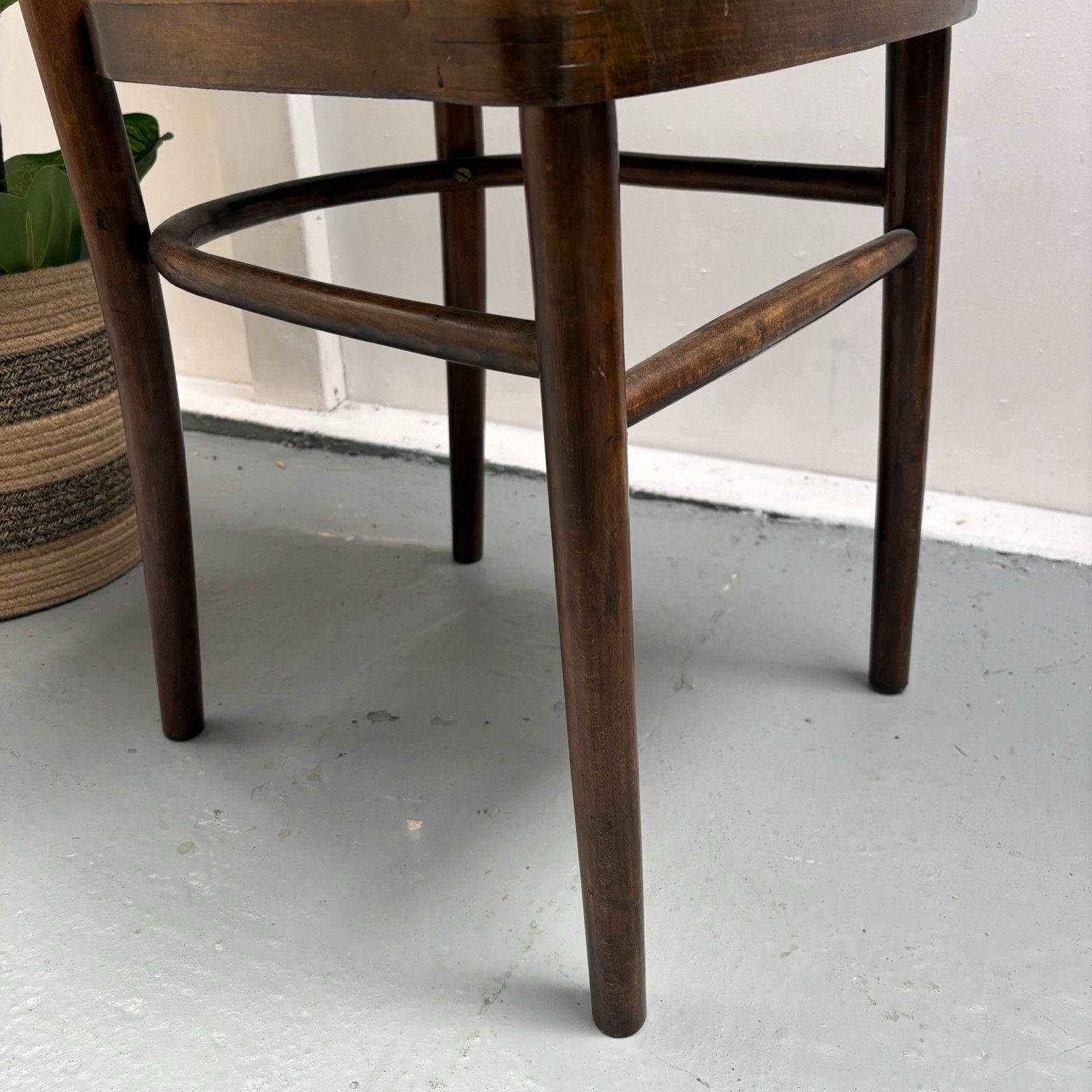 Classic Dark Bentwood & Ply Bistro Style Cafe Chair photo Furniture