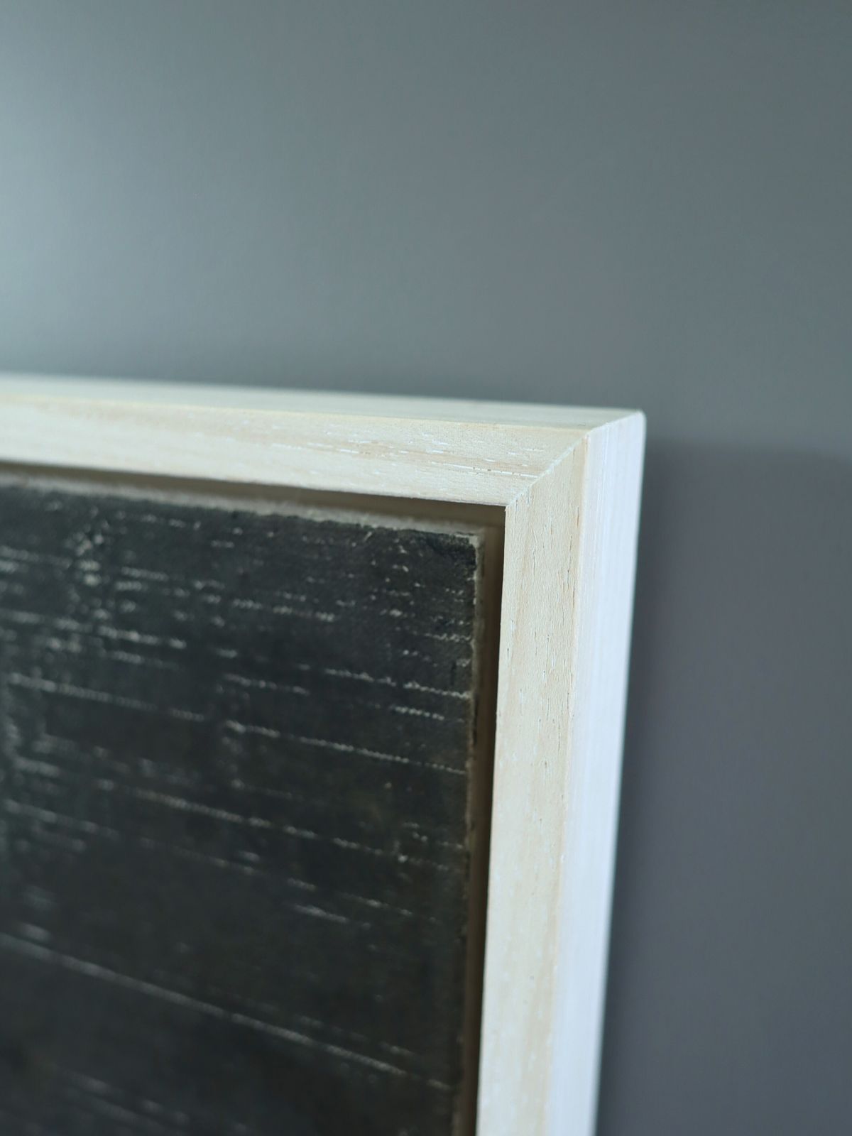 Geometric Collage In Dark Brown, Mixed Media On Wooden Panel, 2026 photo vinterior