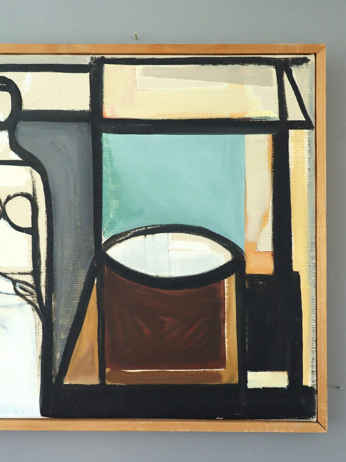 photo for sale Figure In Constructed Room Oil Painting