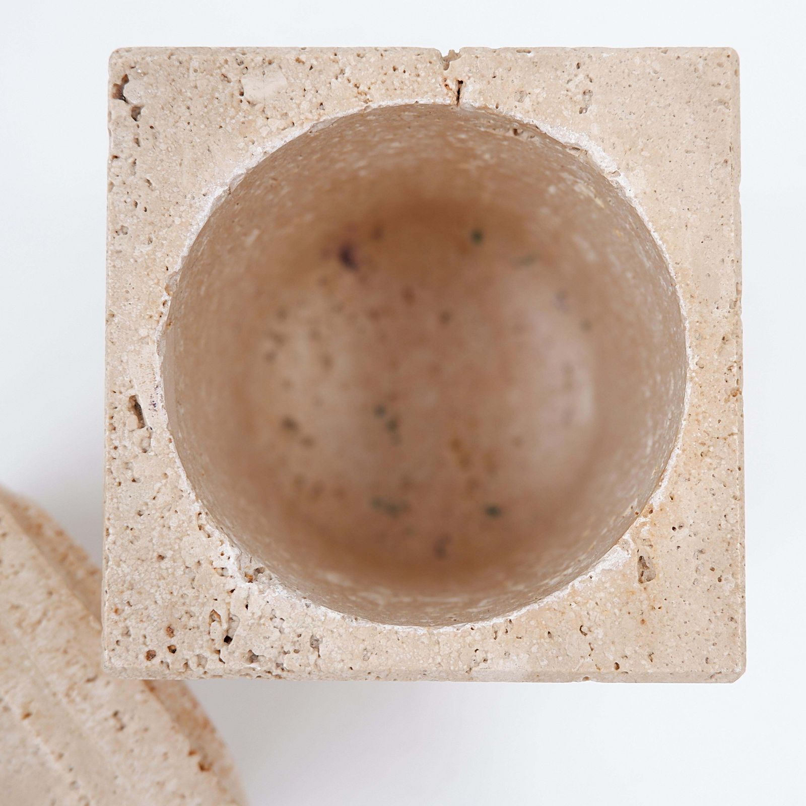 photo furniture Travertine Box, Italian Design From The 60s/70s, Attributed To Cerri Nestor