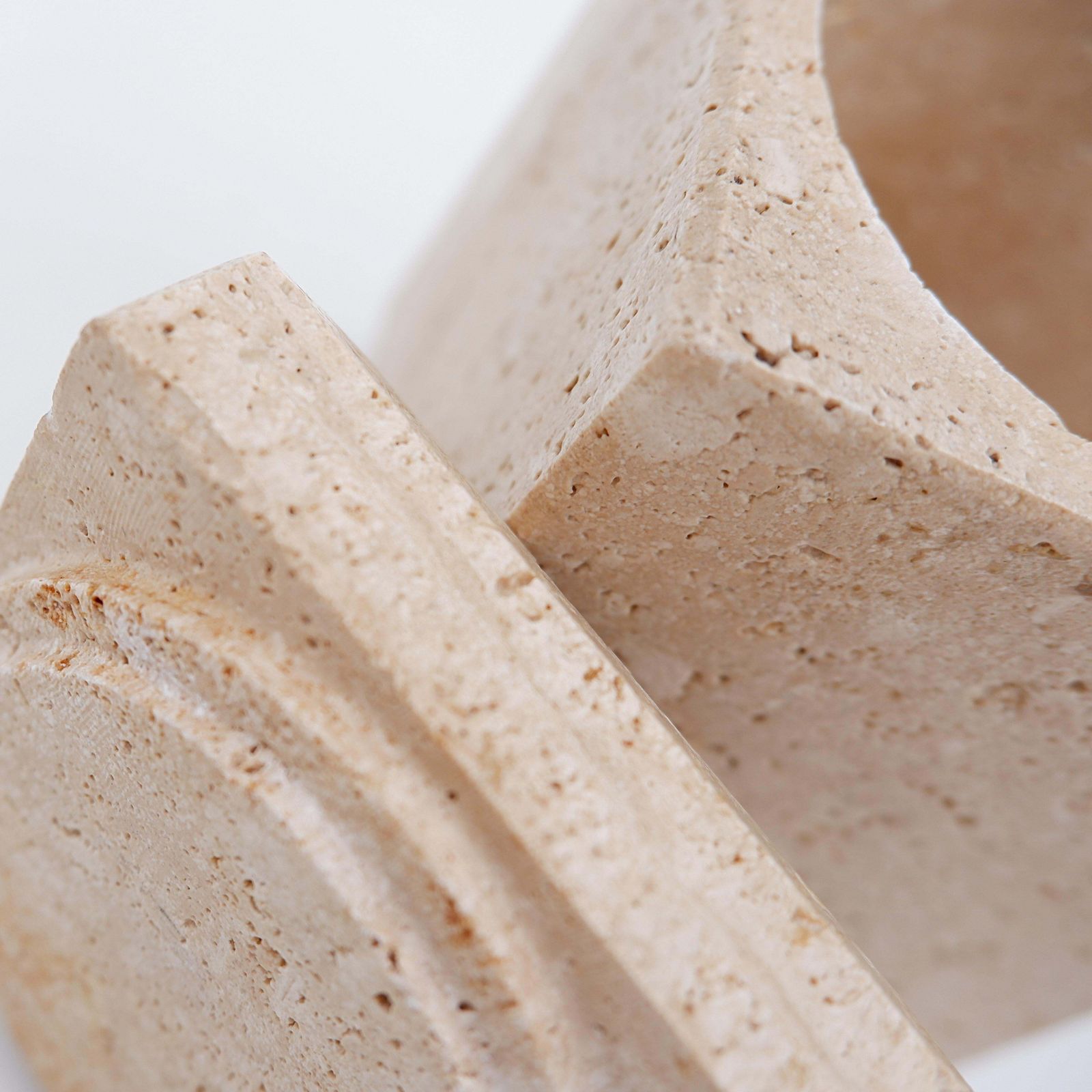 346.0 Travertine Box, Italian Design From The 60s/70s, Attributed To Cerri Nestor photo