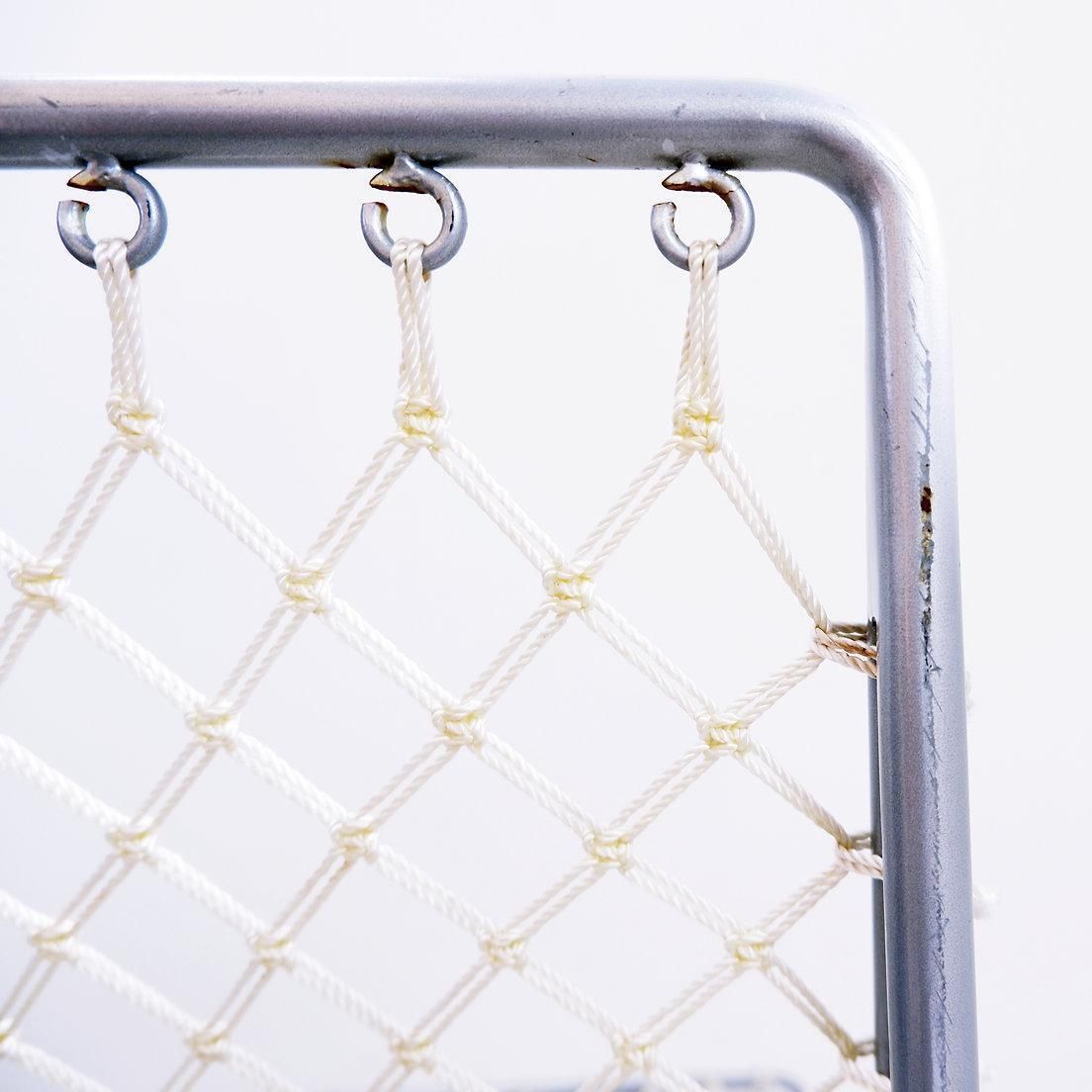 Vintage Lounge Chair   Metal And Synthetic Rope photo Furniture