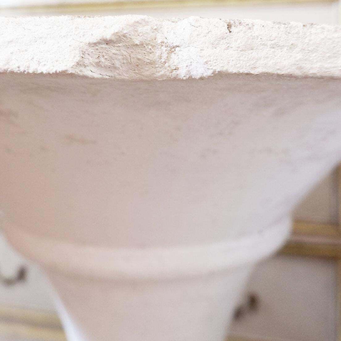 Mid Century Outdoor Planter, Cast Stone, Antique Style, 67cm Diameter photo buy