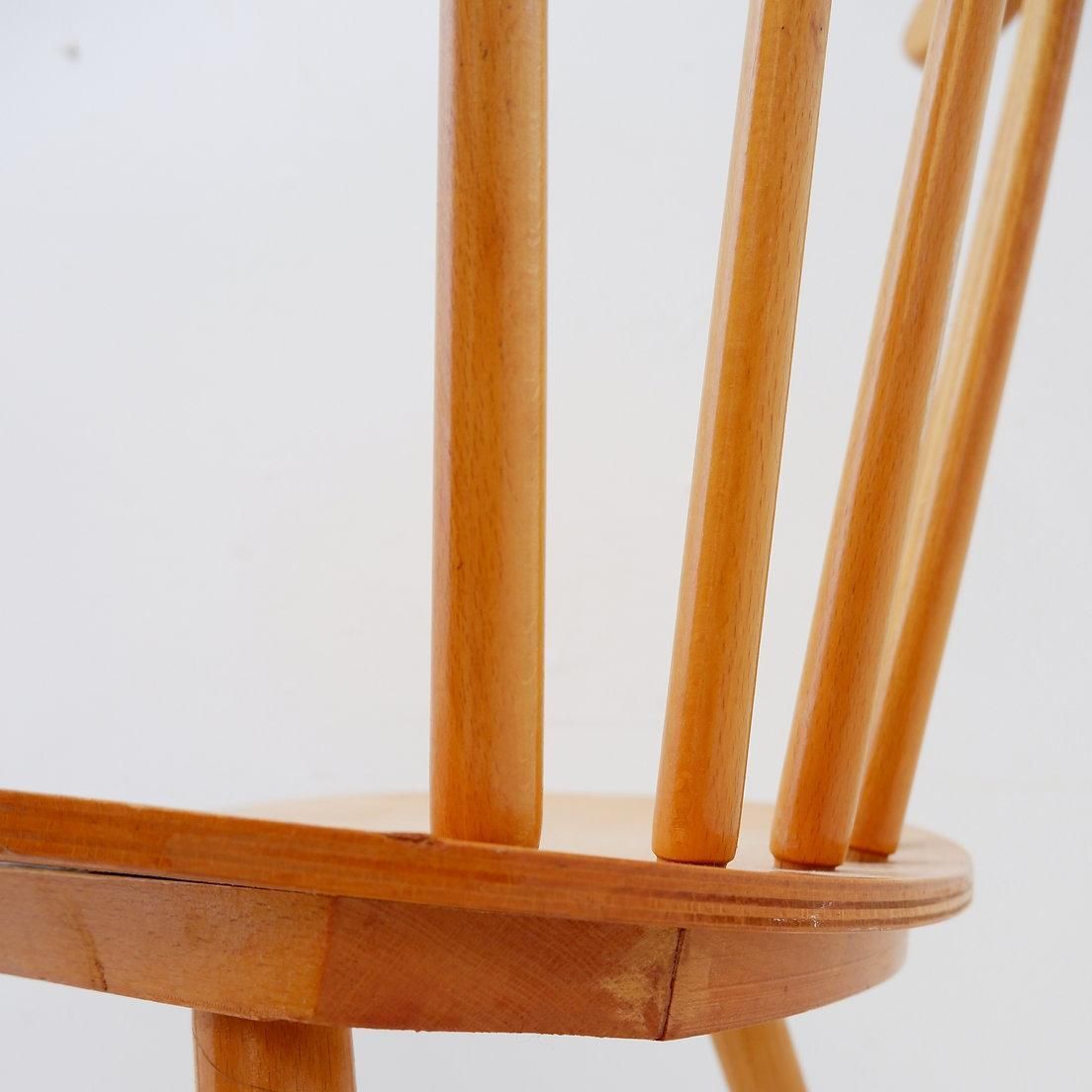 Set Of 4 Scandinavian Chairs From The 50s/60s photo Furniture