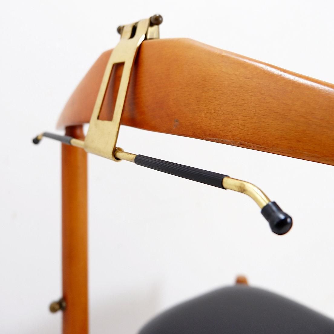 Mid Century Modern Teak Clothes Valet Chair By Fratelli Reguitti Italy, 1960s photo 576.0