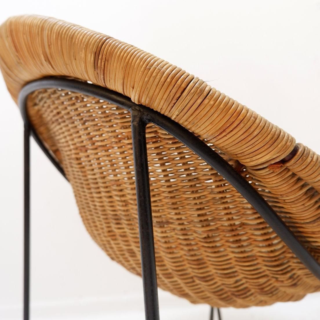 photo for sale Lilla Kraal Lounge Chair By Kerstin Horlin Holmquist / Nordiska Kompaniet 1950s