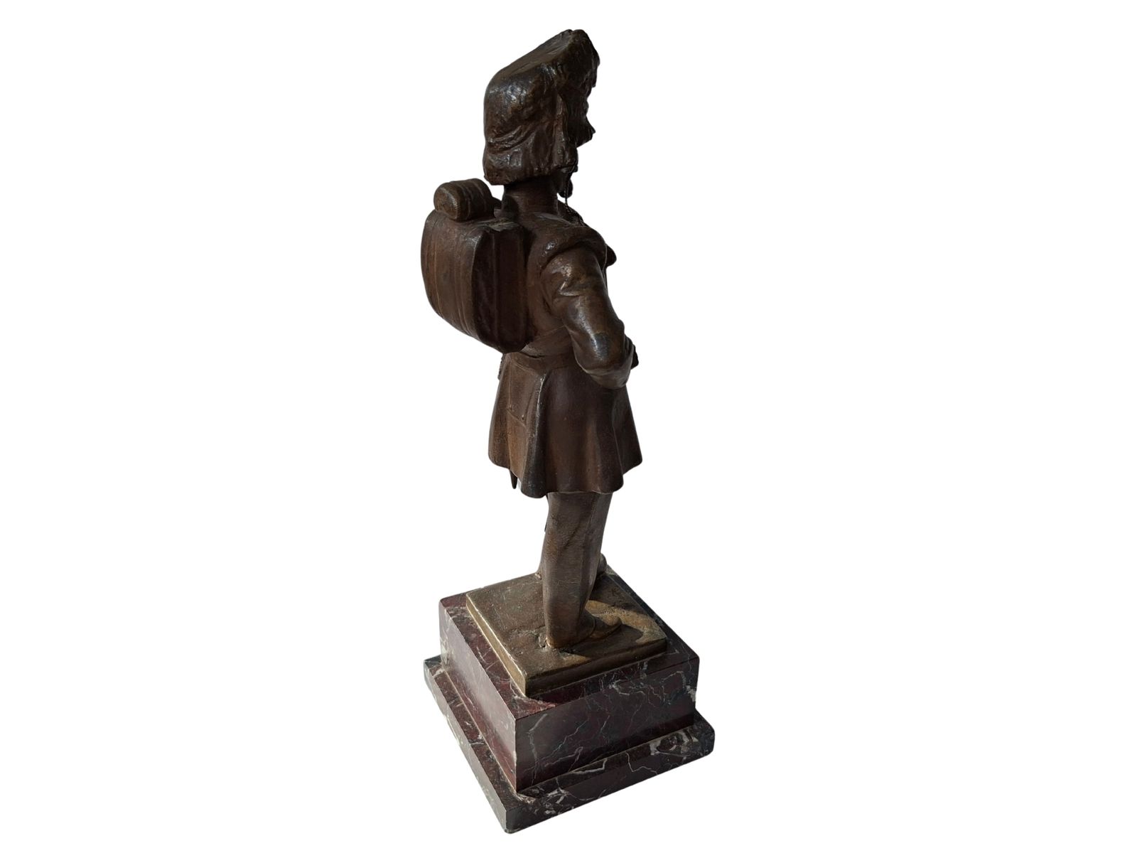 Importante Scultura In Bronzo: "Soldato" – Fonderia Laganà, Napoli (XX Secolo) photo vinterior