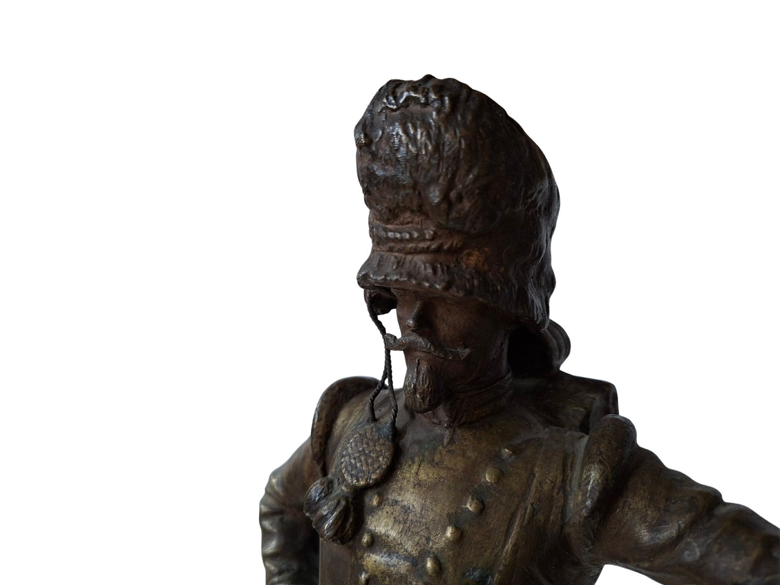 photo furniture Importante Scultura In Bronzo: "Soldato" – Fonderia Laganà, Napoli (XX Secolo)