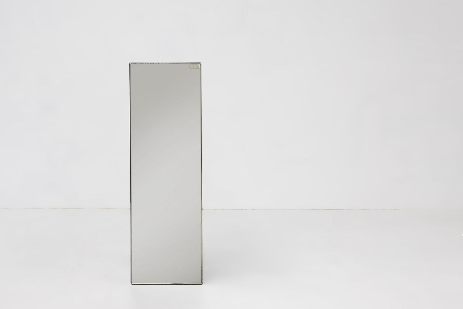 photo for sale Mid‑Century Mirrored Plant Stand From Deknudt, Belgium, 1980s