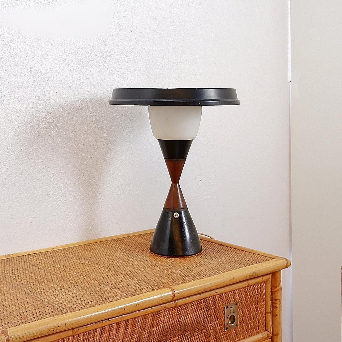 Modernist Table Lamp By Svend Aage Holm Sørensen, Denmark, 1950s photo for sale