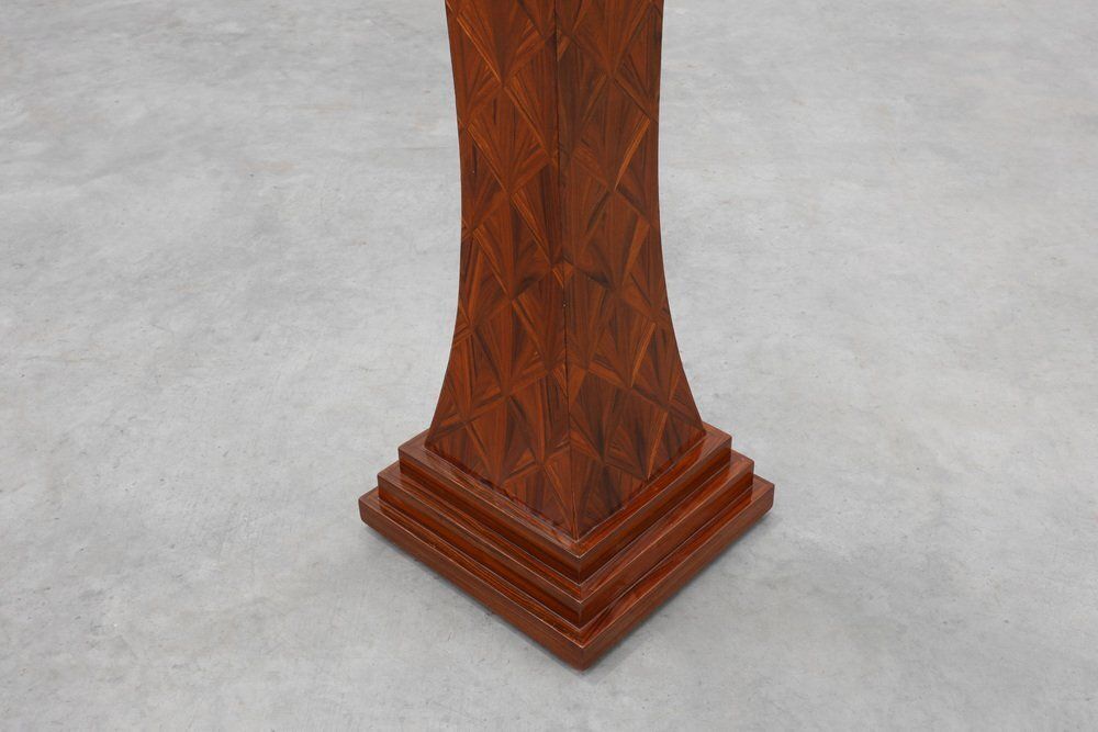 photo for sale Large Art Deco Console In Wood Marquetry, France, 1920s