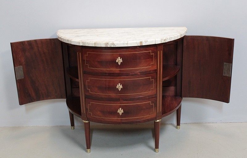 Louis XV Chest Of Drawers In Mahogany 20th photo vinterior