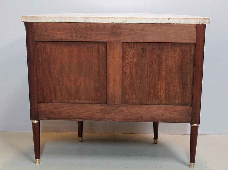 Furniture Louis XV Chest Of Drawers In Mahogany 20th photo
