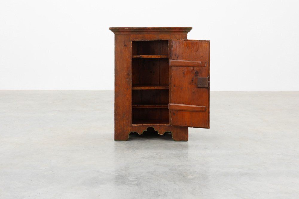 Small Antique 18th Century Oak Cabinet, France photo for sale