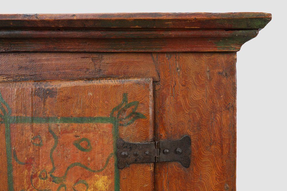 photo buy Small Antique 18th Century Oak Cabinet, France