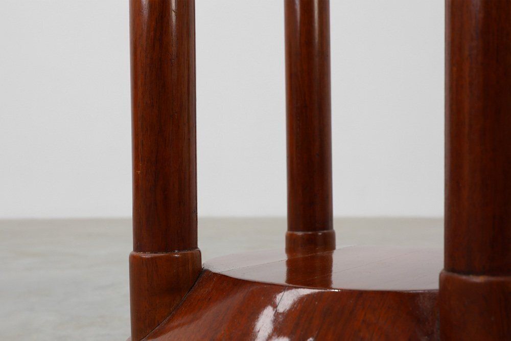 Vienna Secession Pedestal In Wood And Copper, Austria, 1910s photo vinterior