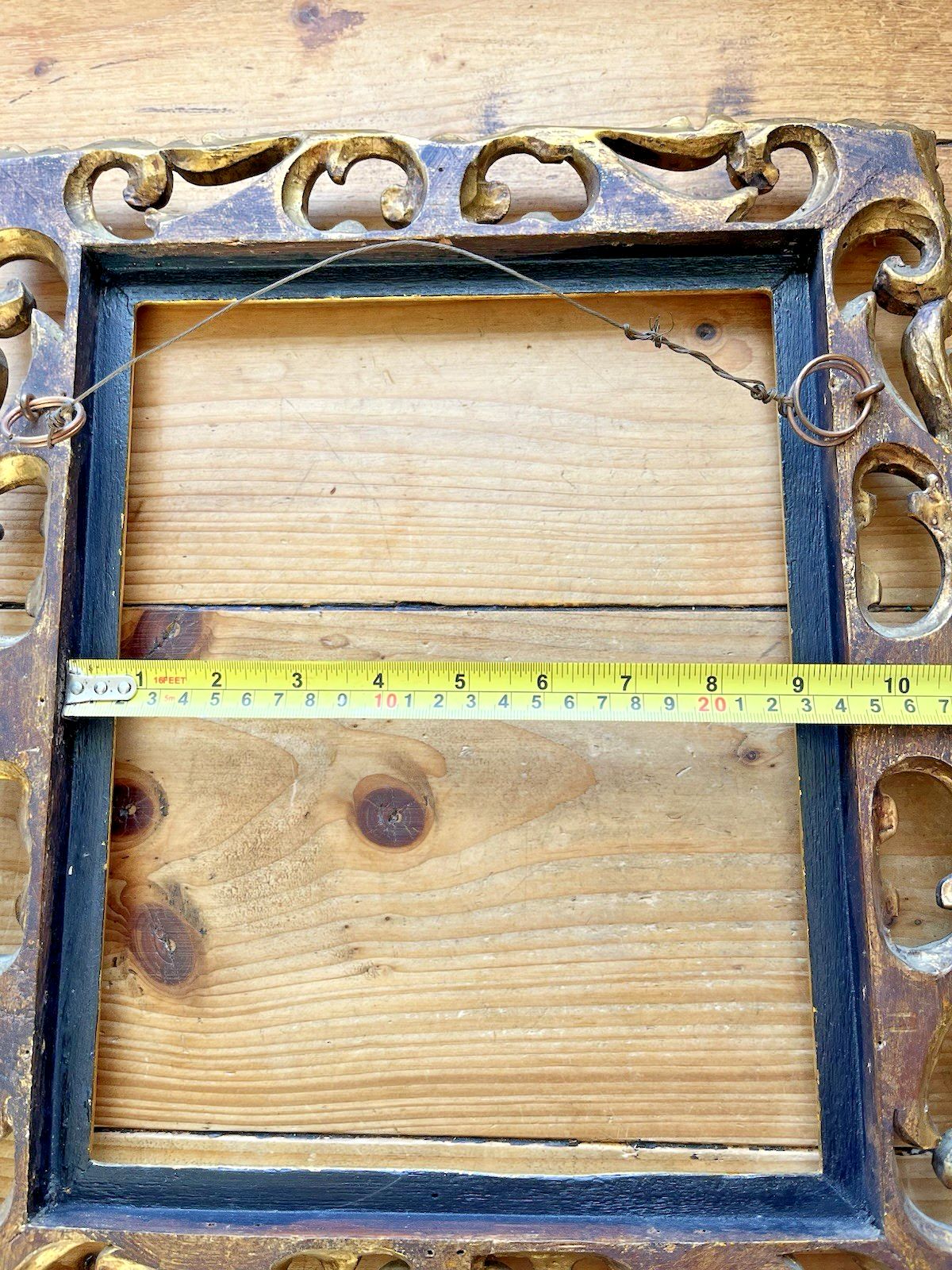 180.0 Superb Italian Ornate Giltwood Rococo Frame For Antique Picture Painting Mirror photo