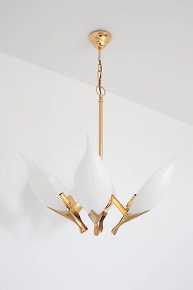 Lustre Franco Luce, années 1970 photo Luminaires
