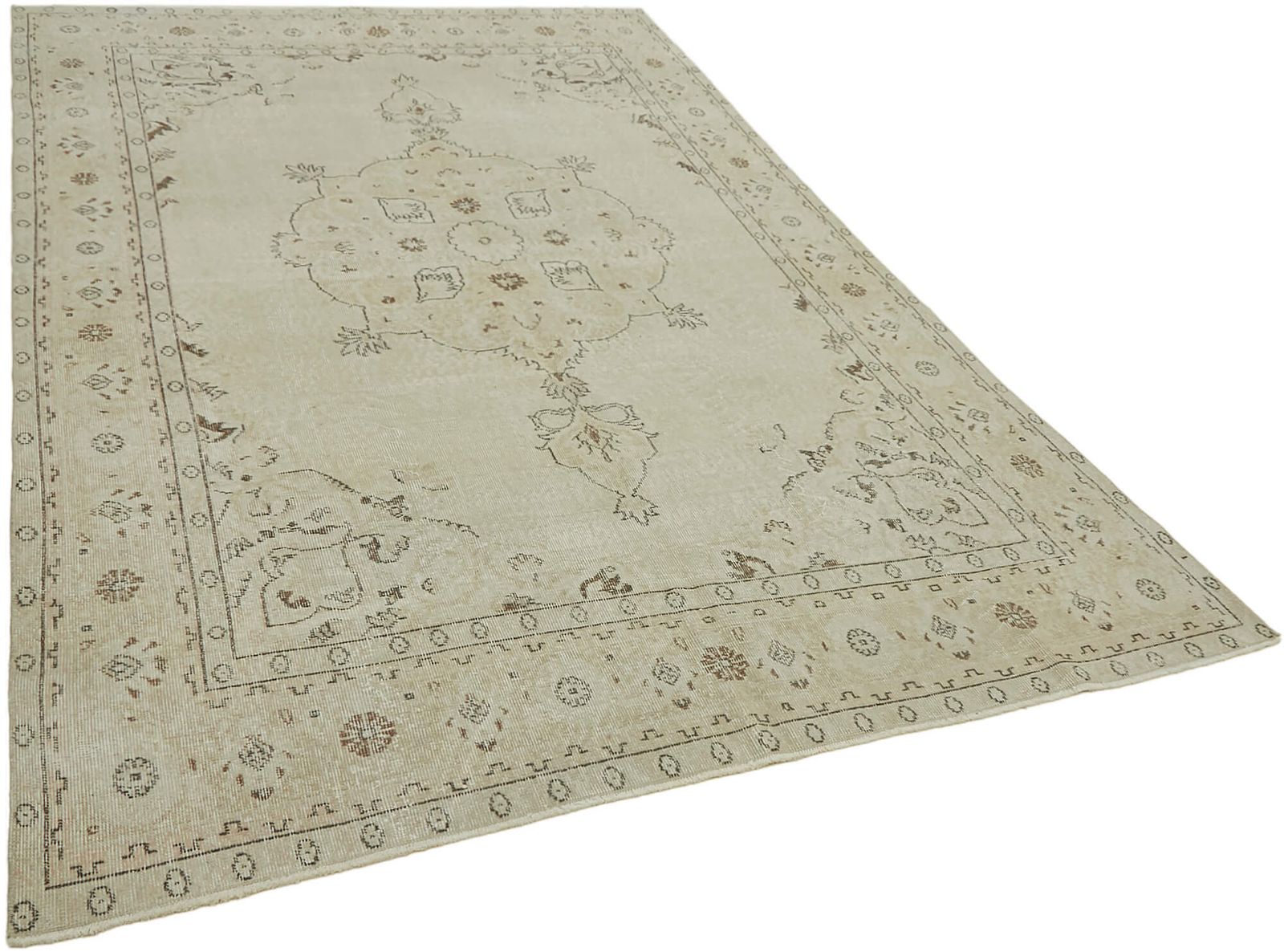 Tapis vintage turc beige, 180 x 300 photo furniture